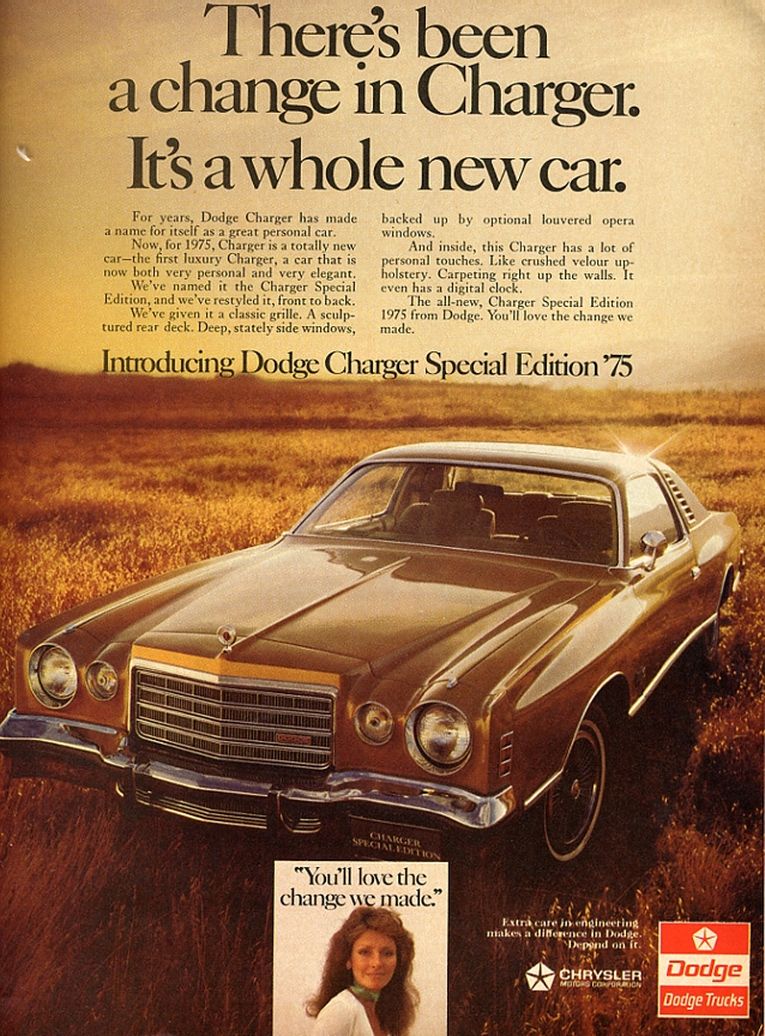 1975 Dodge Auto Advertising